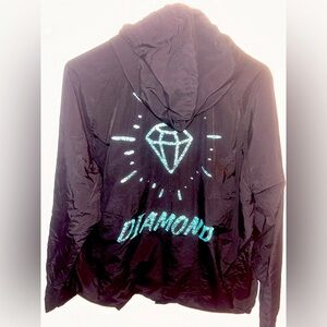 Vintage woman’s diamond supply track jacket